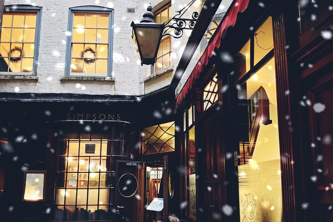 A Christmas Carol and Charles Dickens Old London Walking Tour - A Private Dickens and Christmas Carol Walk Through Real City Corners