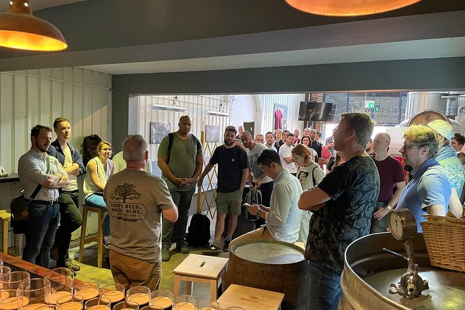 A craft beer tasting tour of the Bermondsey Beer Mile - Paul Leads the Show, and the Group Stays Small