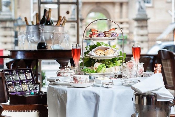 Afternoon Tea at The Rubens at the Palace, Buckingham Palace - The menu details that really matter: sandwiches, scones, pastries, tea