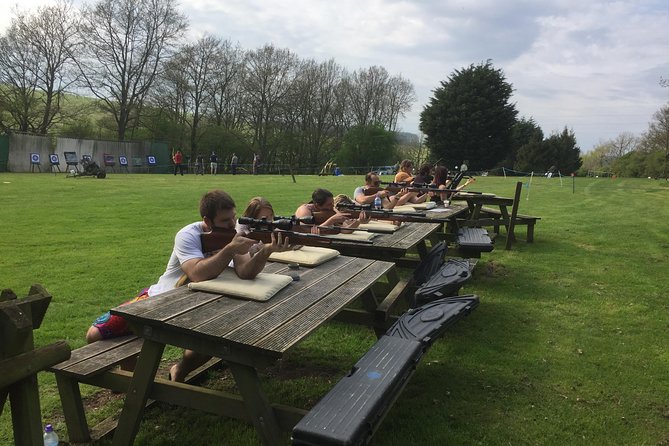 Air Rifle Shooting - One Hour - Food and Nearby Plans: Falmer Pub Meal and Brighton Visits