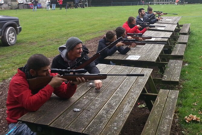 Air Rifle Shooting - One Hour - What Happens on Arrival: Check In, Then Safety First