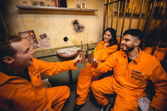 Alcotraz Prison Cocktail Experience in Brighton - Inside Alcotraz Brighton, Cell Block One to Three