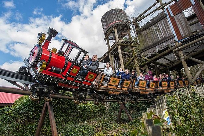 Alton Towers Resort 2 Day Admission Ticket - Wicker Man, the wood-and-fire coaster at the center of it all