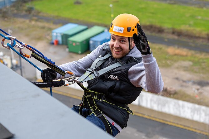 Anfield Abseil with Free Entry to the LFC Museum - The Anfield abseil moment, step by step