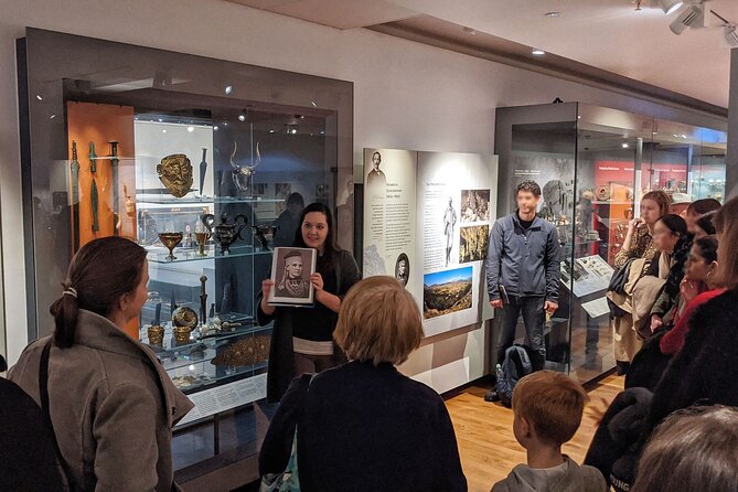Ashmolean Museum Tour - by Uncomfortable Oxford™ - Egyptian Galleries finish: mummies and human remains as display