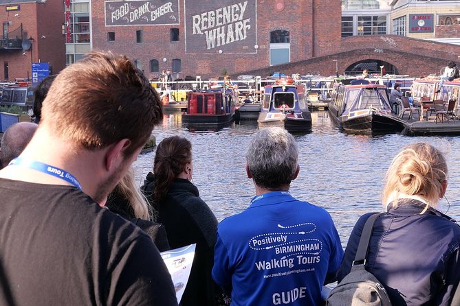 Birmingham Walking Tour: Canals, Victorians & Today (1:30pm) - Gas Street Basin: the canal atmosphere that earns the tour’s name