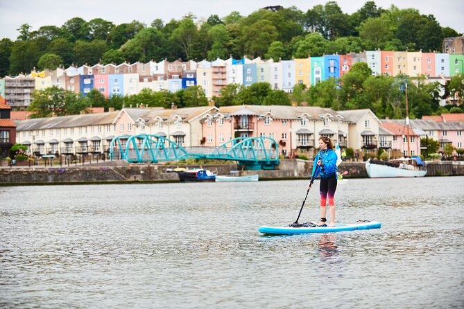 Bristol Paddleboarding Tour - Gear up fast: wetsuit or lifejacket, plus hot showers after