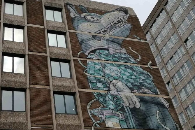Bristol Street Art: Banksy Exploration Game and Tour - Stop 3: Pixel Pancho, robots, sci-fi creatures, and the mechanical bird