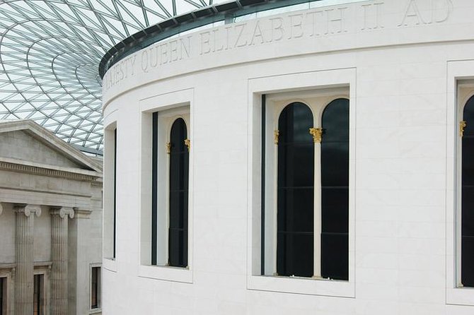 British Museum Highlights Private Tour in London including the Rosetta Stone - Entering the British Museum from Montague Place, fast