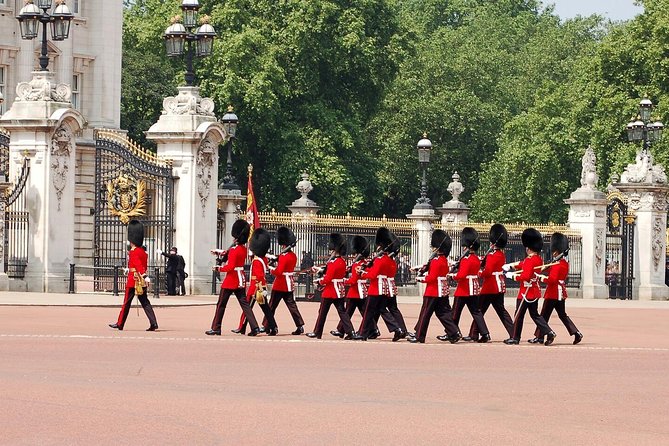 Buckingham Palace and Vintage Bus Tour of London - Trafalgar Square, Big Ben, Westminster Abbey, and the City highlights from the bus