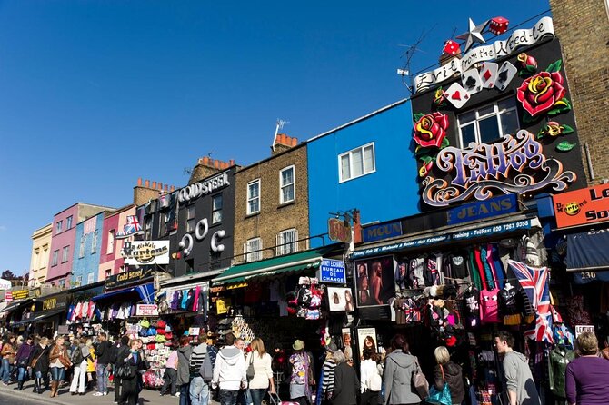 Camden Market, Borough Market and Covent Garden Market Private Tour - Stop 1: Camden Market, Music, Fashion, and Worth-Checking Stalls
