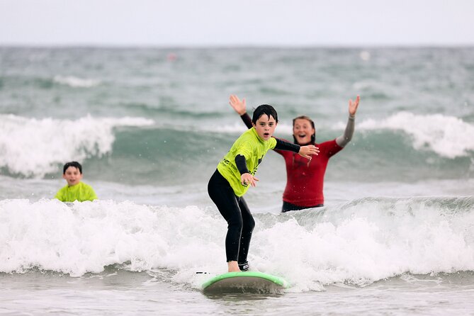Children's School Holiday Surf Session (8-13 year olds) - Stop-by-stop: Escape Surf School, Towan Beach, and Newquay’s coast