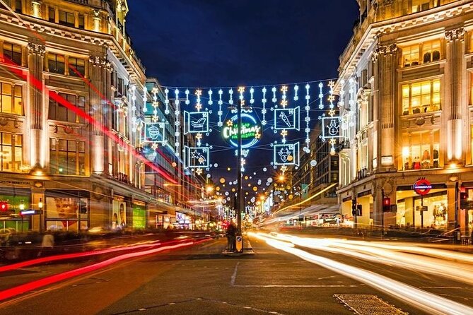 Christmas Lights Open-Top Bus Tour - Festive Shopping Streets: From Beautiful Lighting to Regent Street WOW