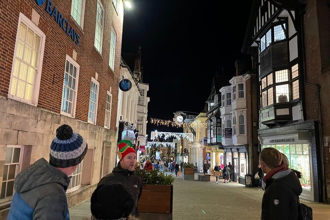 Christmas Mulled Wine Walk of Winchester - Winchester Castle Remnants and the King Arthur Connection