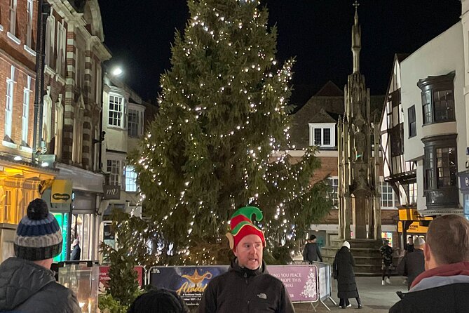 Christmas Mulled Wine Walk of Winchester - Meeting on Castle Avenue, Then Winding Toward the Cathedral