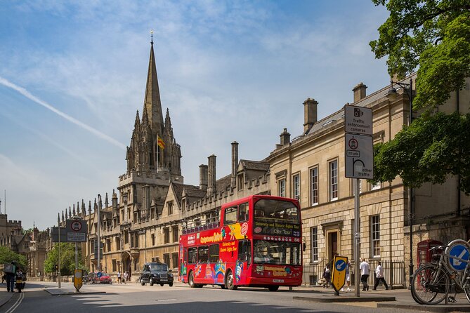 City Sightseeing Oxford Hop-On Hop-Off Bus Tour - Oxford Castle to Westgate Shopping Centre: shopping, stories, and a break