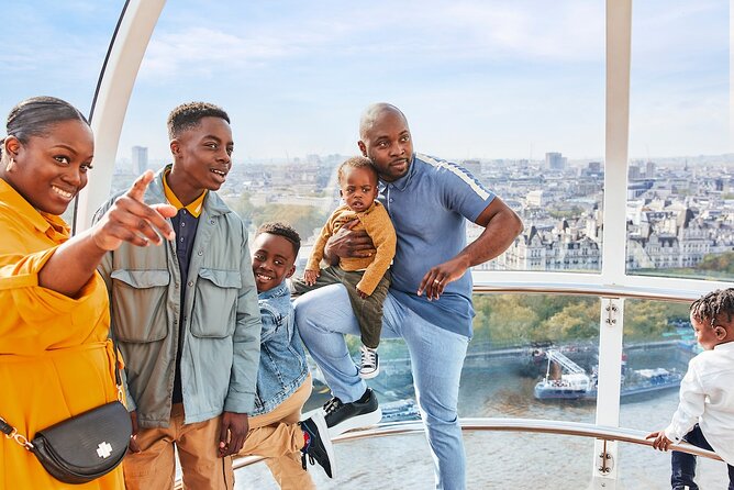 Combo Ticket: London Eye & Madame Tussauds - London Eye Flight: 360-Degree City Views at 135 Metres