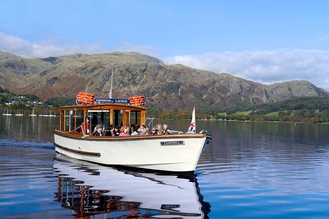 Coniston Water 45 minute Red Route Cruise - Coniston Ferry Landing to the waterline: what the 45 minutes really gives you
