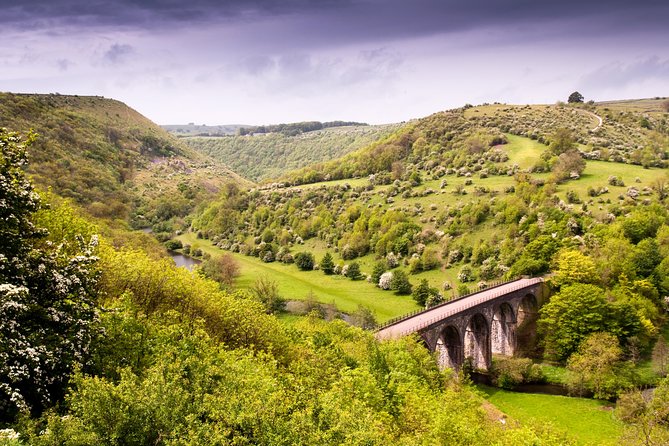 Derbyshire & the Peak District from Manchester - Monsal Dale and Monsal Head: viaduct views with real weather risk
