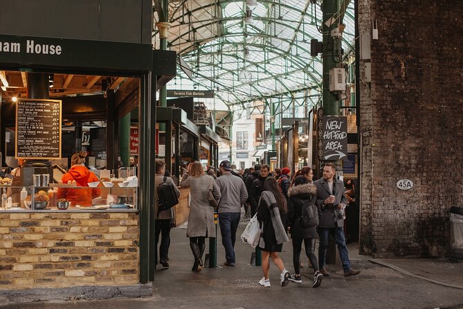 Devour London: Borough Market & Leadenhall Food Tour with Wine - Brood Bacon and Egg, Then Borough Market Speed Eating (The Fun Part)