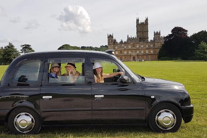Downton Abbey and Castle Taxi Tour from London with Hotel Pickup - Private pickup in London, then straight to Downton country