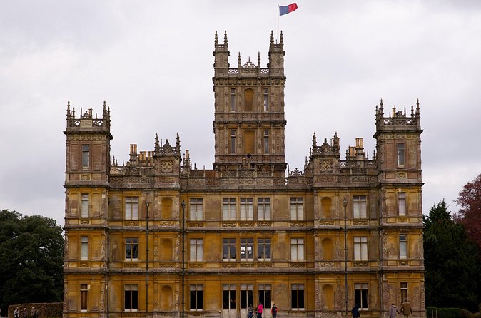 Downton Abbey and Highclere Castle Tour from London - Inside Highclere: Red Stairs, saloon, gallery, and bedrooms