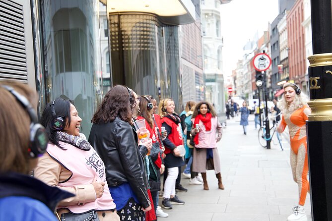 Drag Queen Disco Diva Tour - Silent Disco Walking Tour - Stop 1 at Rathbone St: Registration and Headphones