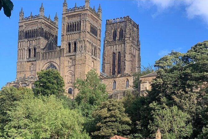 Durham Food Tour - Durham Cathedral from Palace Green: a calm pause before lunch
