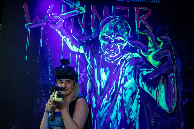 Epic 60 Minute Free-Roam Virtual Reality Experience at Navrtar - What you do between rounds: bar break, food, drinks, and table games