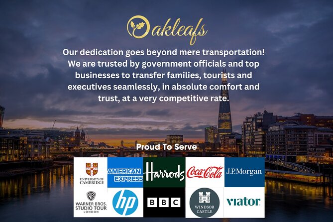 Gatwick Airport - To & From Central London - Private Transfer - The Vehicle: Space for 4 People, plus Luggage