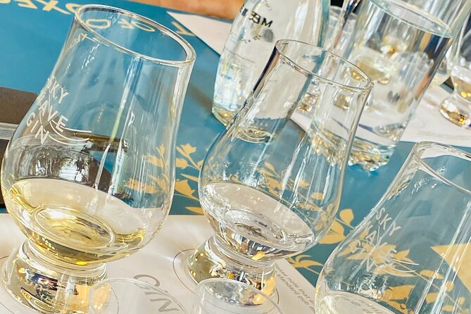 Gin Distillery Experience with Sky Wave Gin - The tutored tasting: three gins from the seven bottle range