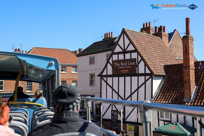 Golden Tours York Hop-on Hop-off Open Top Bus Tour with Audio Guide - Easy Transport Around York Without Committing to a Strict Schedule