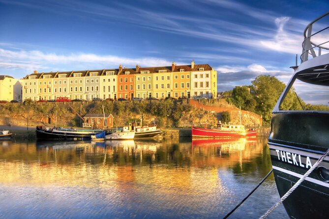 Guided Walking Tour of Bristol Old City and Harbour - Prince Street Bridge and the waterfront landmarks you can spot from afar