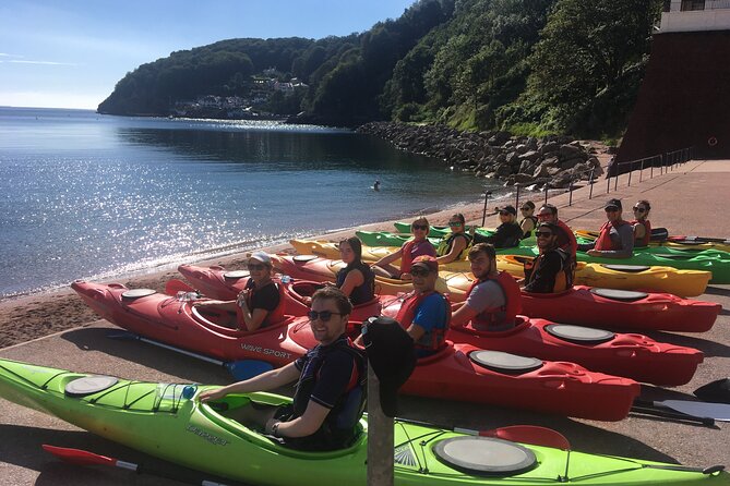 Guided Wildlife and Sea Cave Kayak Safari in English Riviera - Your 10:00 am, 3-Hour Route on Oddicombe Beach: Stop by Stop