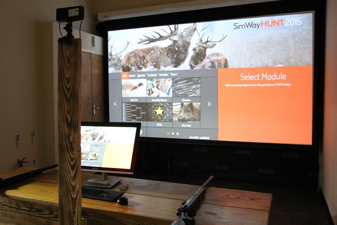 Gun Range Shooting Experience in Newton Abbot - The three ranges: air rifle at 20 metres, rapid pistol, and Simway
