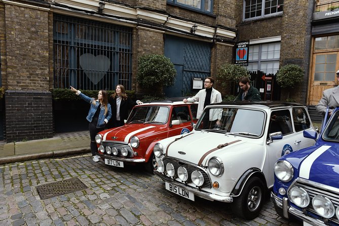 Half Day Tour in a classic Mini Cooper - Leake Street Arches and the Banksy Tunnel walls