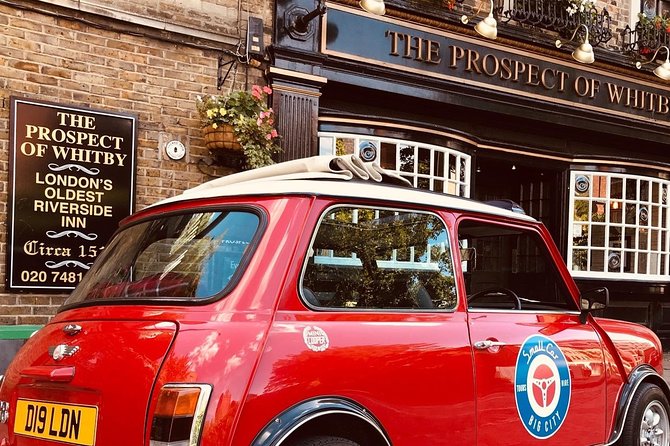 Half Day Tour in a classic Mini Cooper - One New Change views in just ten minutes