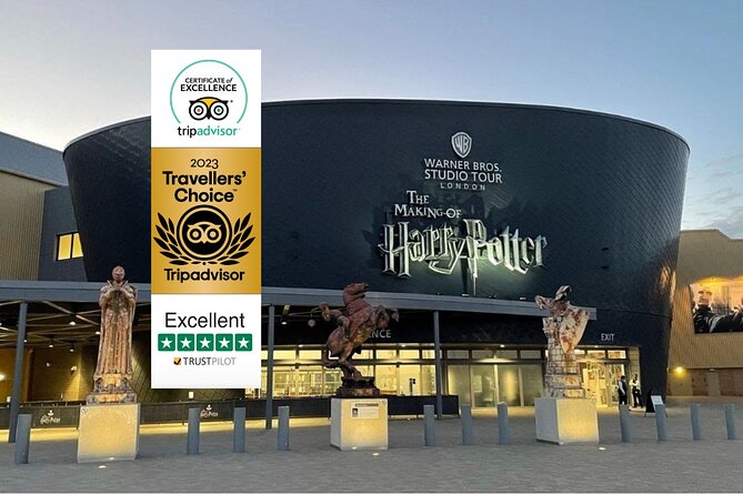 Harry Potter Warner Bros Studio Private Transfer Pickup & Return - Door-to-Door Pickup in a Private, TfL-Licensed Car