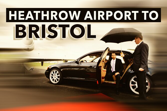 Heathrow Airport to Bristol private taxi transfers - Meet and greet at Heathrow, name board pickup that saves you time