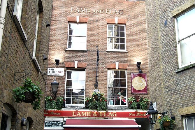 Historic London Pub Tour - Stop 1 at The Cross Keys, a historic London pub with big character