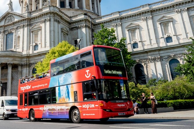Hop on Hop off Bus Tour (24h) - Landmarks route: from Marble Arch to Westminster, then on to St. Paul’s and the Tower