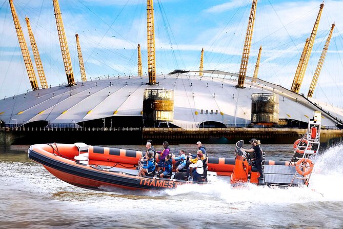 Iconic Sights of London: High-Speed Boat Trip - The Thames Sight Loop: Tower Bridge, the Tower, and Classic London from the Water
