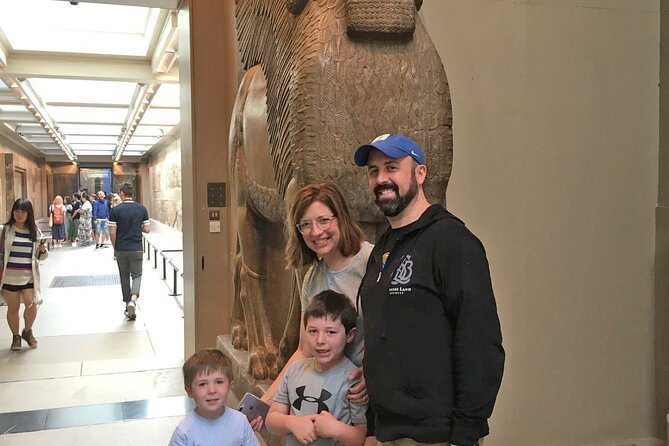 Kid-Friendly Private British Museum Highlights and Walk to Covent Garden London - Key highlights for families on this British Museum and Covent Garden route