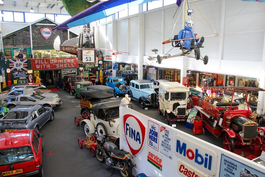 Lakeland Motor Museum Entry Ticket - Cars, motorbikes, and rarities in a social context
