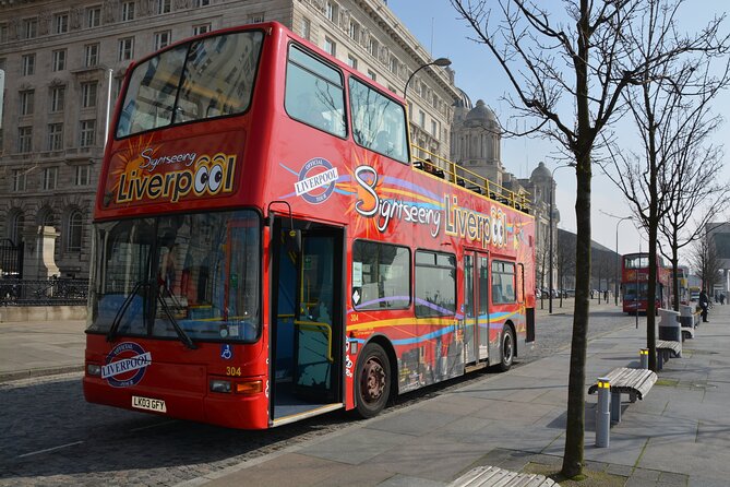 Liverpool: "Blue Route" - City & Beatles Tour - Meeting at Gower Street and picking the best seat