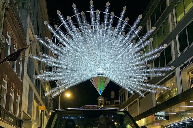 London Bespoke Black Cab Christmas Lights & Sights Private Tour - Regent Street to Bond Street: Shopping-Lights Variety