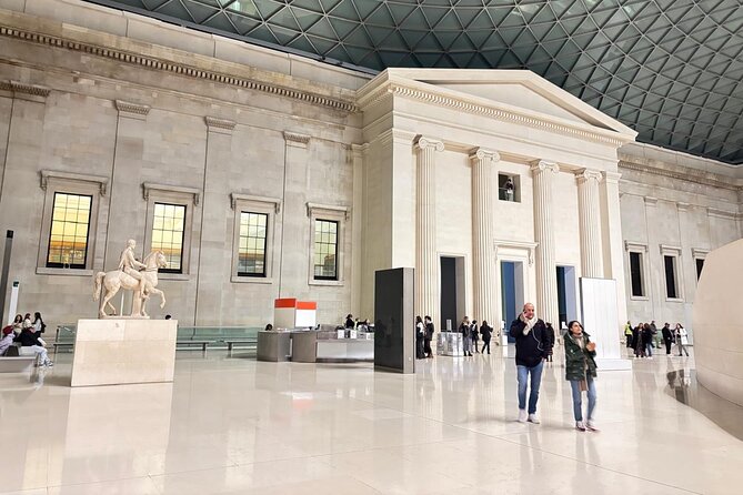 London: British Museum's English Audio Tour with Free Reservation - British Museum, timed entry, and a phone audio tour you can use