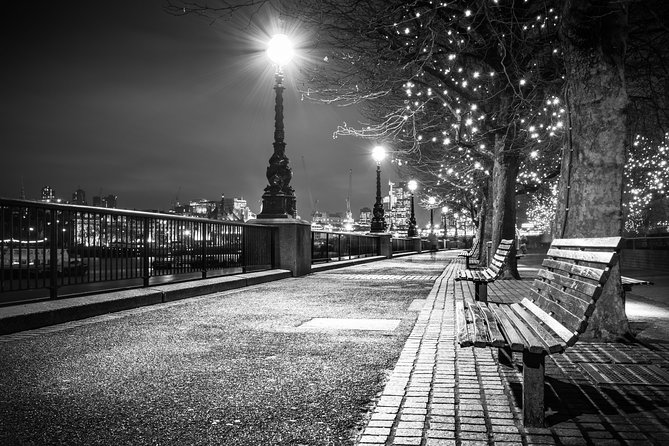 London by Night Bus Tour with Christmas Lights and Live Guide - Fortnum & Mason and the Big Ben night sky moment