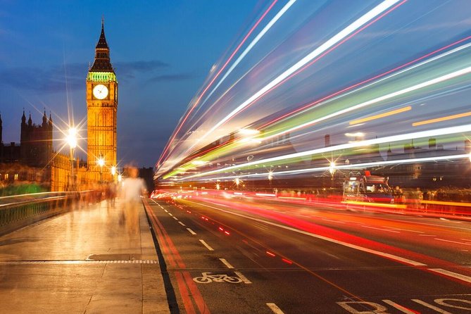 London by Night Sightseeing Open Top Bus Tour with Live Guide - Guide energy matters: when live English commentary is excellent