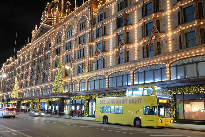London by Night Sightseeing Tour - Open Top Bus - Piccadilly to Fortnum & Mason, Then St Paul’s at Night